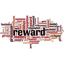 Reward Word Cloud Wall Mural