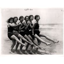 Bathing Beauties Wall Mural