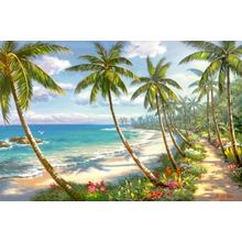 Pathway To Paradise Wall Mural