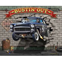 Break on Thru '55 Chevy Wall Mural