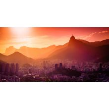 Rio Sunset Wall Mural