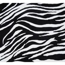 Black And White Zebra Print - Horizontal Wallpaper