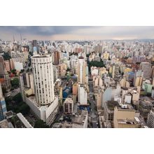 Sao Paulo Cityscape Wall Mural