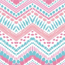 Painted Chevron Design Wallpaper