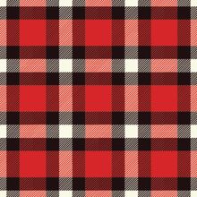 Tricolor Buffalo Check Pattern Wallpaper