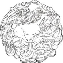 Sky Pony Wall Mural