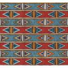 Zimbabwe Zigzag Pattern Wallpaper