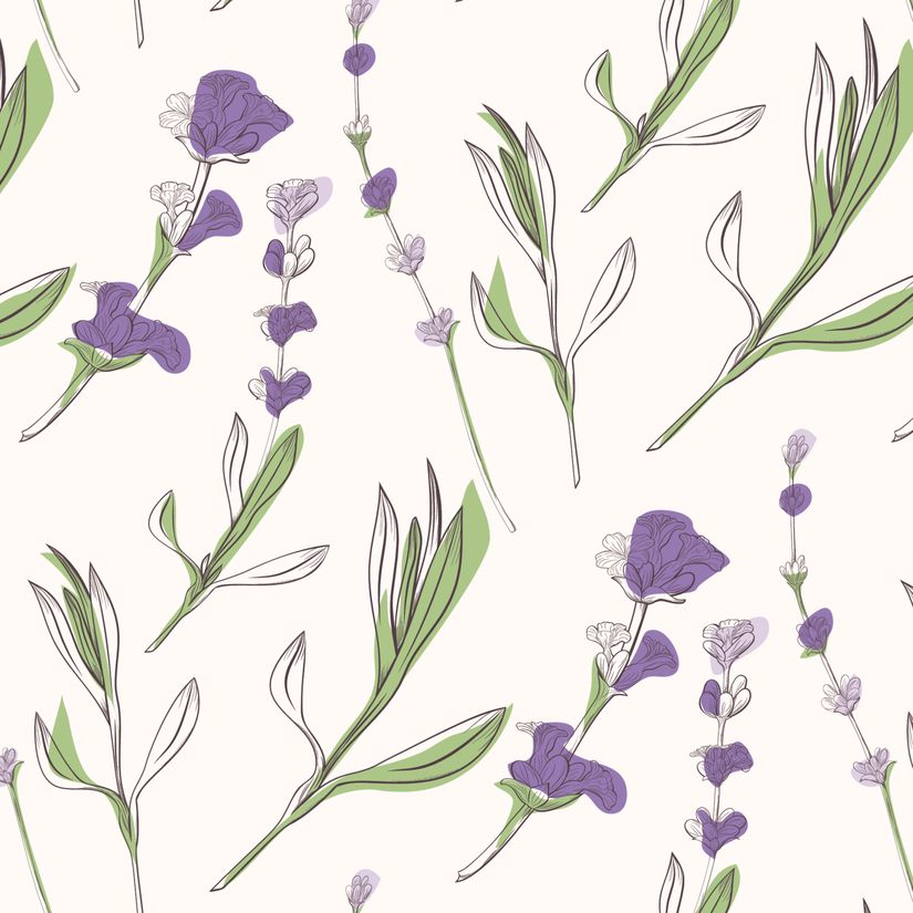 light purple pattern wallpaper