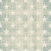 Retro Blue Star Wall Mural