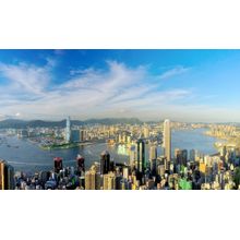 Victoria Harbor, Hong Kong Wall Mural