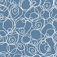 Swirling Scribbles Pattern Wallpaper