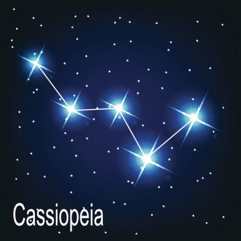 Cassiopeia Constellation Wall Mural Murals Your Way