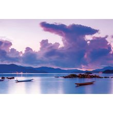 Seascape In The Morning Wall Mural
