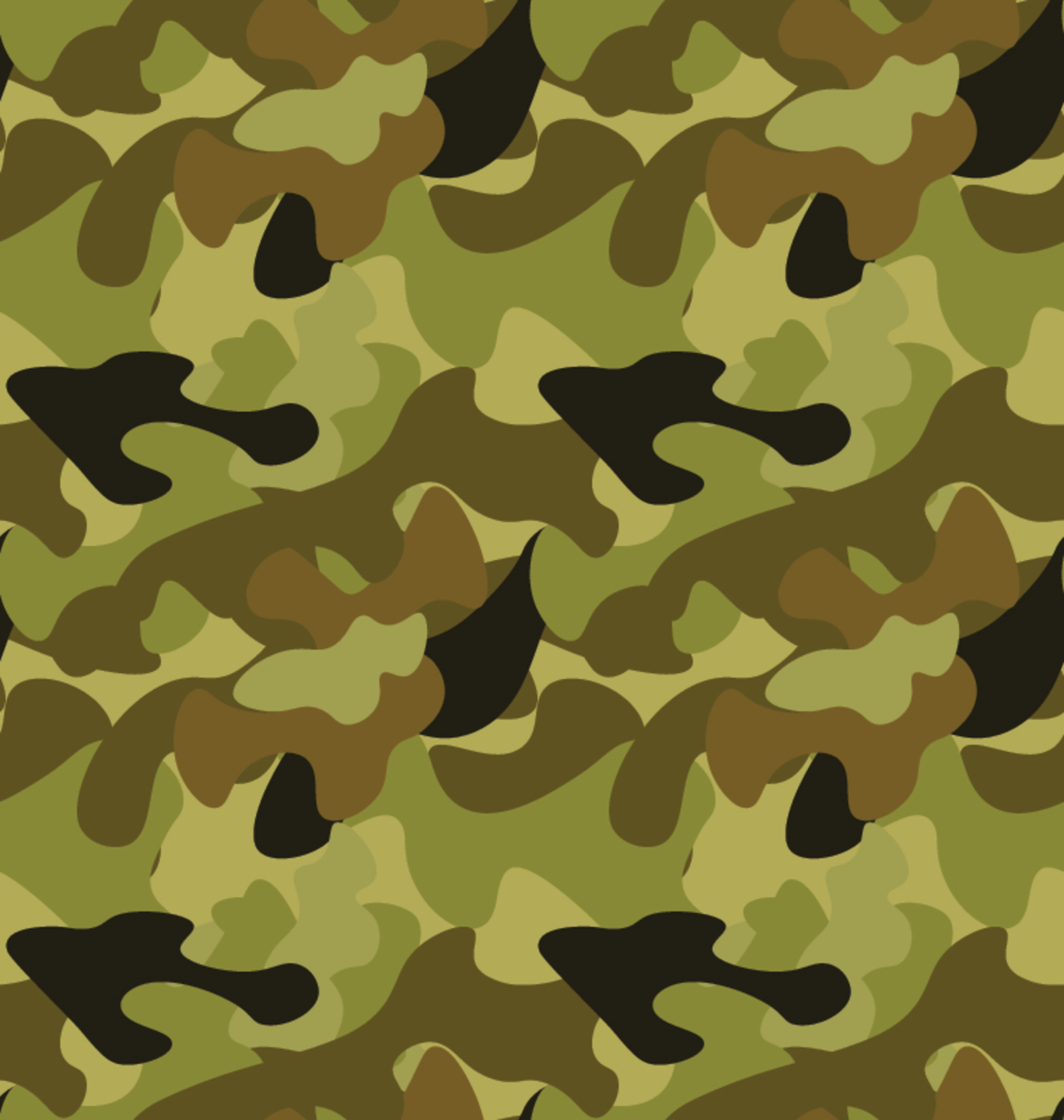 Army Camo Pattern Mural - Murals Your Way