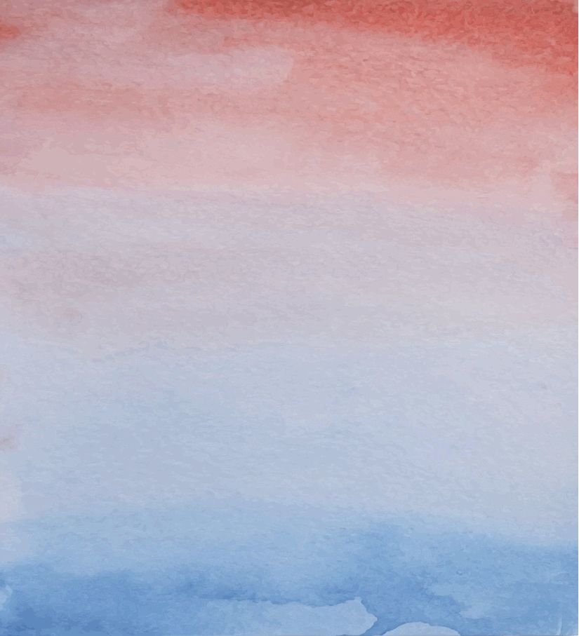 Pink and Blue Ombre Mural Murals Your Way