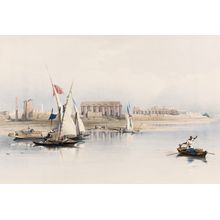 Ruins Of Luxor From Egypt And Nubia Wall Mural