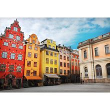 Colors Of Stockholm Wall Mural