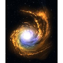 Deep Space Spiral Wall Mural