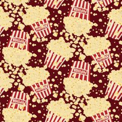 Popcorn Pattern Wallpaper