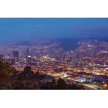 Cityscape Of Medellin Wall Mural
