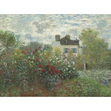 The Artist's Garden in Argenteuil Wall Mural