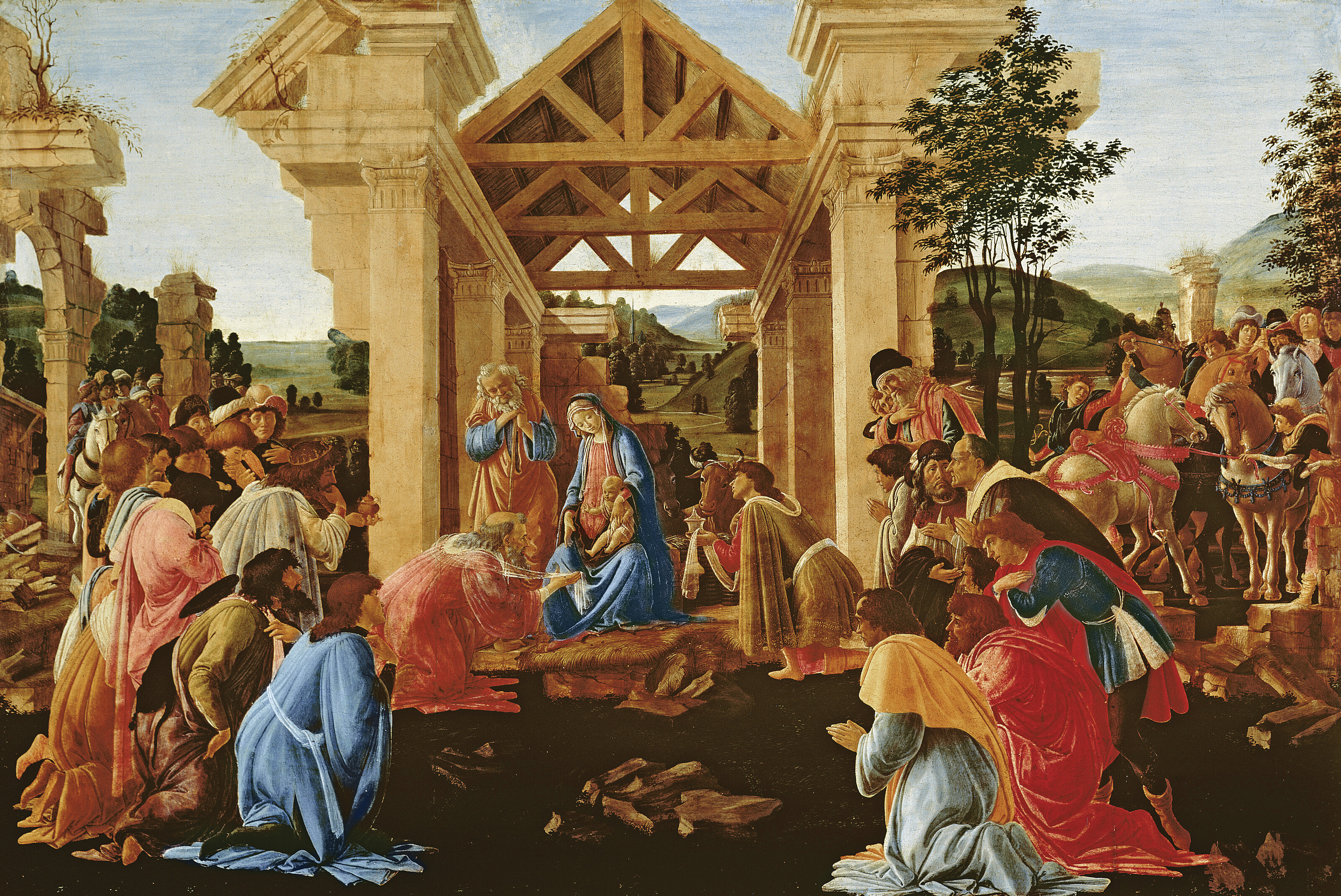 Sandro Botticelli Wallpaper » buy online | A.S. Création