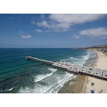 Pacific Beach's Crystal Pier, San Diego, California Wall Mural