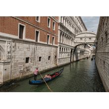 Gondola in the Canals of Venice Wall Mural