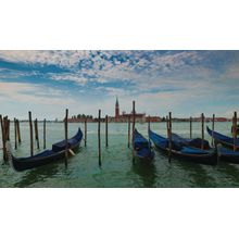 Gondolas in Venice Wall Mural