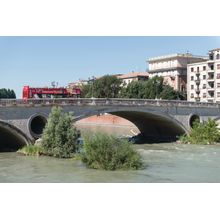 Touring in Italy's city of Verona Wall Mural