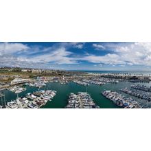 Oceanside Harbor panoramic Wall Mural