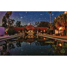 Nighttime in Balboa Park Wall Mural