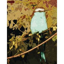 Blue Bird Wall Mural