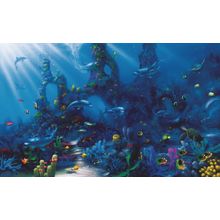 Dolphin's Paradise Wall Mural