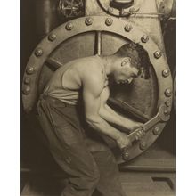Mechanic and Steam Pump Wall Mural