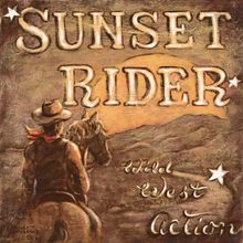 Sunset Rider Wall Mural