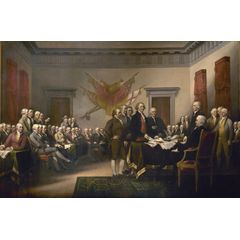 Signing The Declaration Of Independence 2 Wall Mural