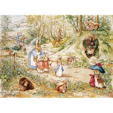 A Walk In The Woods 2 Wallpaper Mural by Beatrix Potter - Murals Your Way