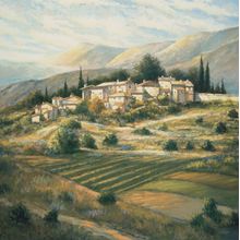 Village At Trigance Wall Mural