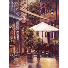 Cafe Bandol Wall Mural