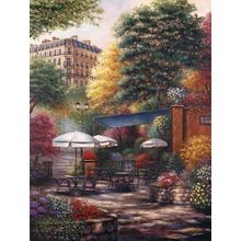 Park Cafe Wall Mural