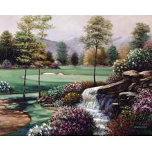 Waterfall At Fifteen Wall Mural