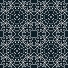 Spider Lace Pattern Wallpaper