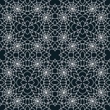 Spider Lace Pattern Wallpaper