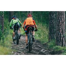 Two Mountain Bikers Wall Mural