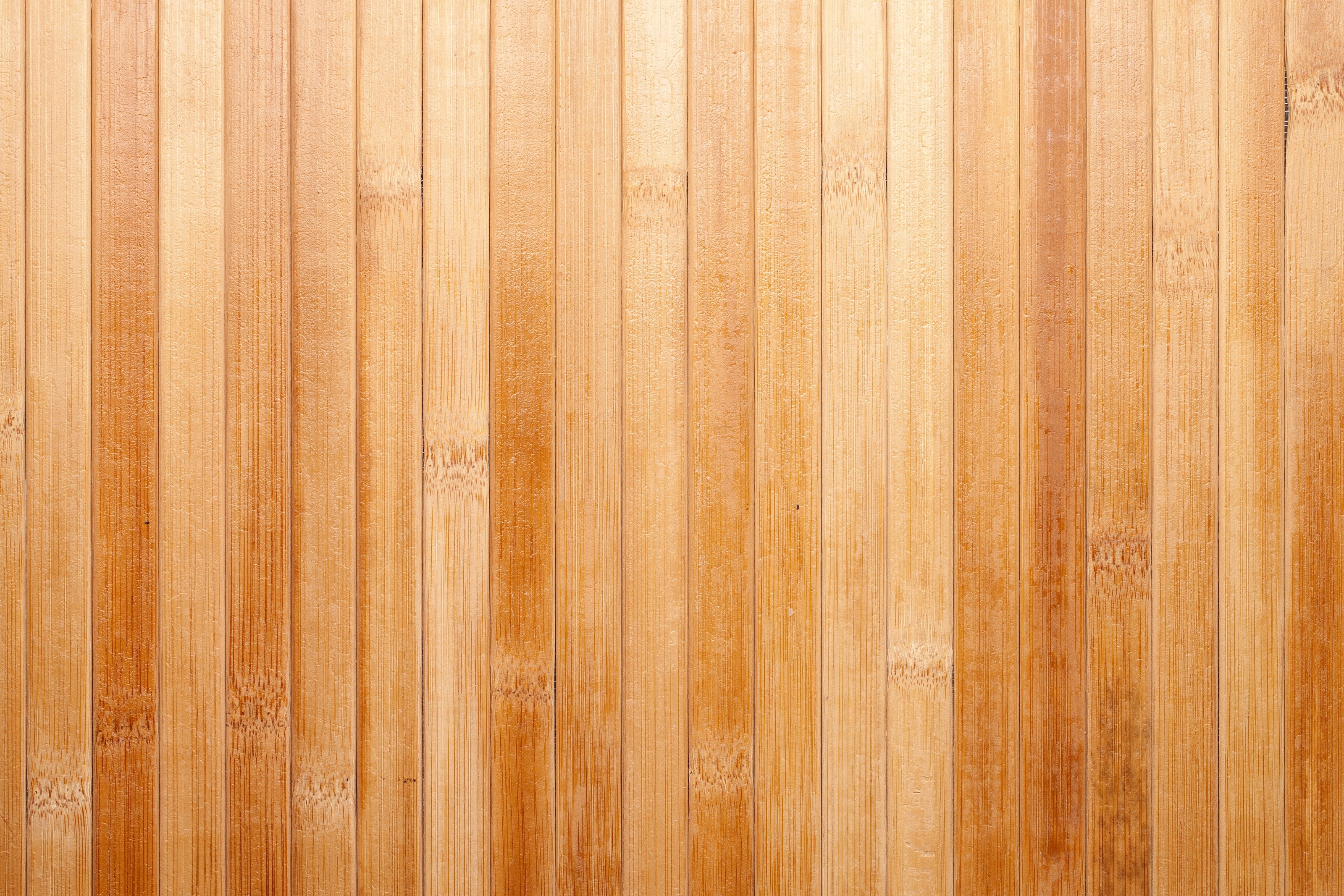 Honey Colored Wood Planks Wall Mural
