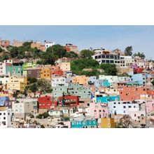 Guanajuato, Colorful Town In Mexico Wall Mural