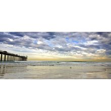Scripps Pier In La Jolla, San Diego Wall Mural