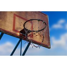 Vintage Basketball Hoop Wall Mural