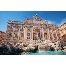 Trevi Fountain In Rome Wall Mural
